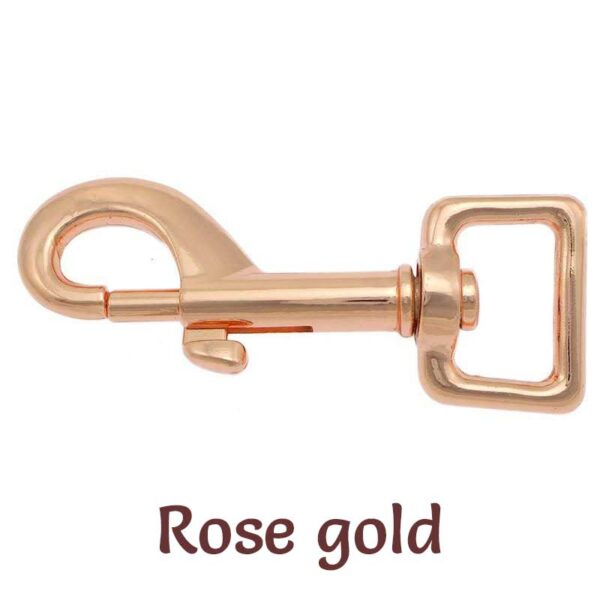 Rose gold karabíner